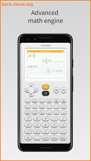 NumWorks Graphing Calculator screenshot