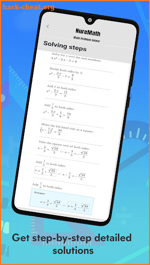 NureMath - Camera Math Solver screenshot