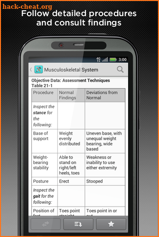 Nurses' Health Assessment screenshot