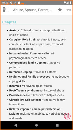 Nursing Diagnosis HBK:Guide to Planning Care screenshot