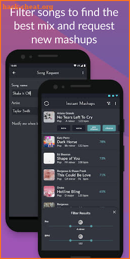 NUSIC: Instant Mashups screenshot