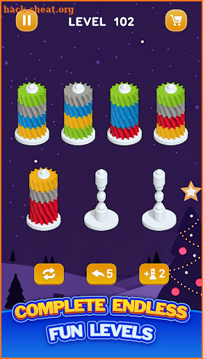 Nut Sort - Color Puzzle Games screenshot