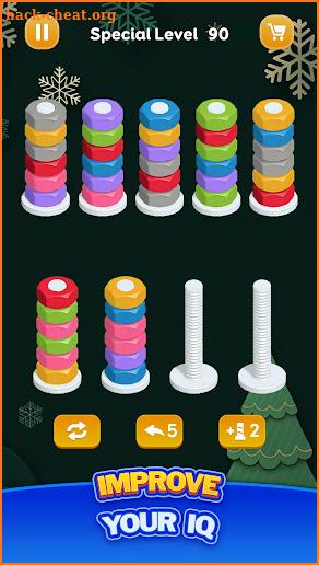 Nut Sort - Color Puzzle Games screenshot