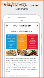 Nutrisystem Guide screenshot