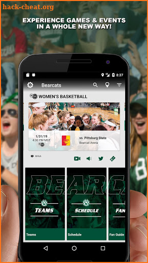 NW Bearcat Athletics screenshot