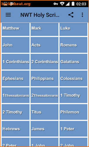 NWT Holy Scriptures 2013 screenshot