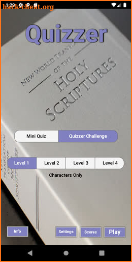 NWT Quizzer screenshot