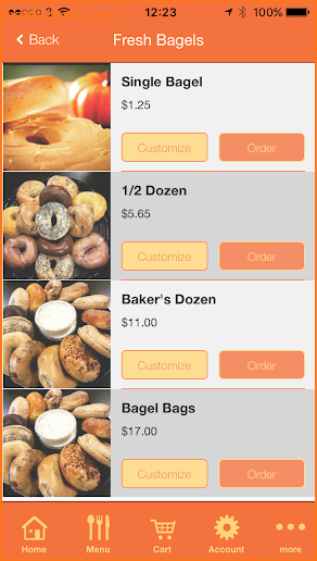 NY Bagel Cafe & Deli screenshot