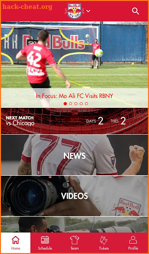 NY Red Bulls screenshot