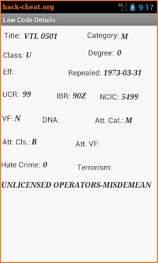 NY Vehicle and Traffic Law screenshot