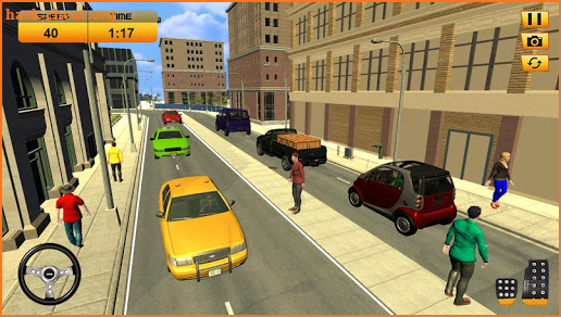 NY Yellow Cab Driver - Taxi Car Driving Games screenshot