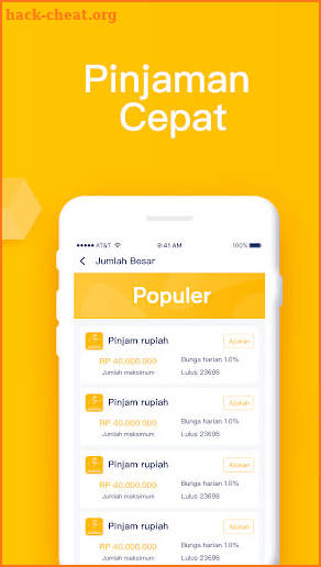 Nyaman Pinm-Platform online yang pinjaman uang screenshot