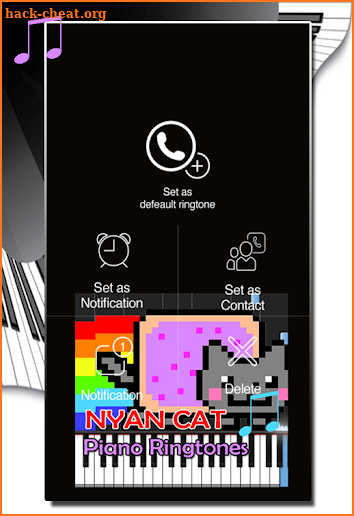 NYAN CAT Piano Ringtones screenshot