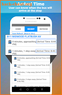 NYC Bus Time - New York City screenshot