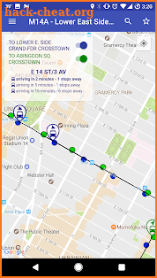 NYC Live Bus Tracker & Map screenshot