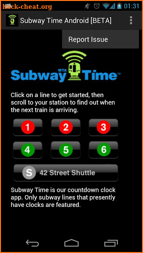 NYC Subway Times [MTA/BETA] screenshot