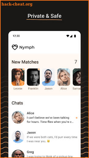 Nymph: Open Minded Dating App screenshot