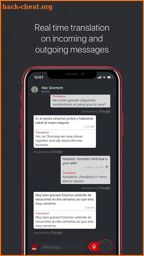 NYNJA Communications SuperApp screenshot