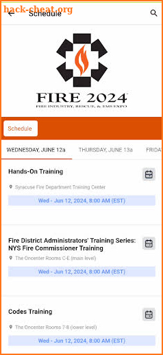 NYSAFC Conference & FIRE Expo screenshot