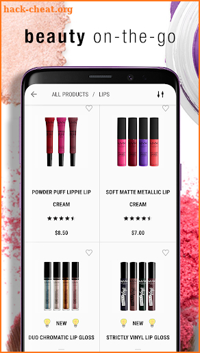 NYX Professional Makeup screenshot