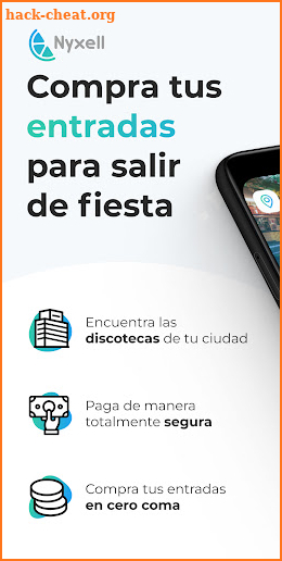NYXELL - Entradas a discotecas screenshot