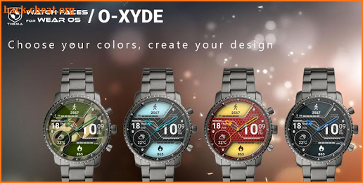 O-Xyde Watch Face screenshot