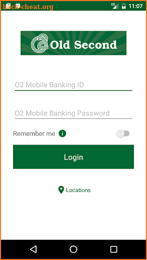 O2 Mobile Banking screenshot