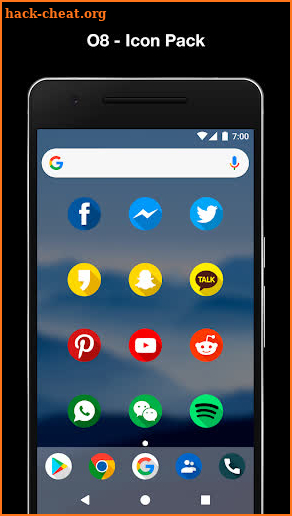 O8 - Android Oreo 8.0 Icon Pack screenshot