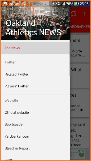 Oakland Athletics All News screenshot