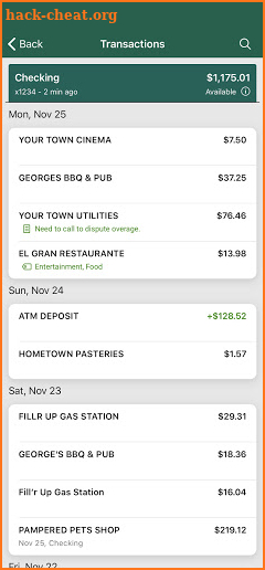 OakStar Bank Mobile screenshot