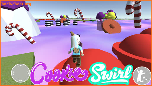 obby Cookie Swirl c Roblx's mod Candy Land screenshot