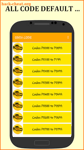 OBD2 Codes Check Engine screenshot