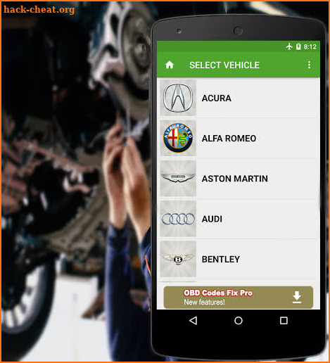 OBD2 Codes Fix Free screenshot