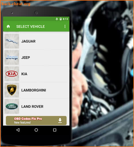 OBD2 Codes Fix Free screenshot
