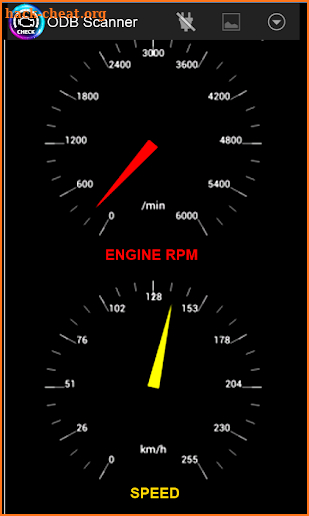 OBD2 scanner bluetooth Elm327 screenshot