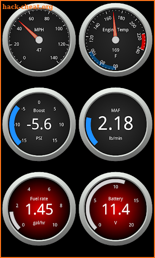 OBDLink (OBD car diagnostics) screenshot