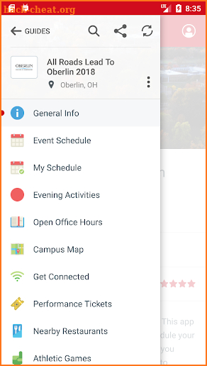 Oberlin College screenshot