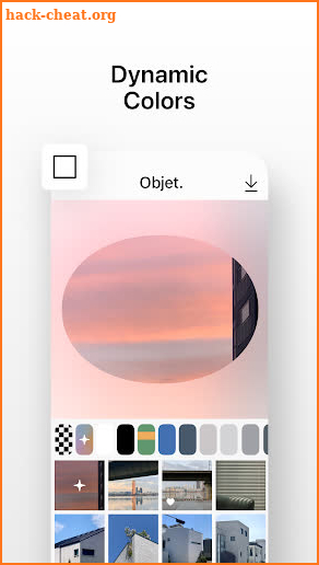 Objet - Aesthetic Photo Editor screenshot