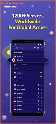 ObscuredVPN screenshot