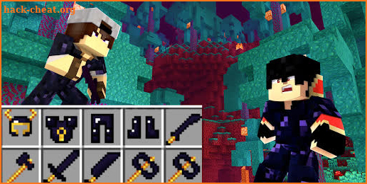 Obsidian Armor Mod for Minecraft screenshot