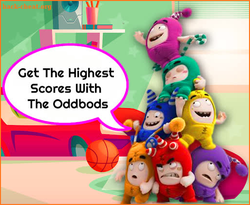 Oddbods Knife Hit screenshot