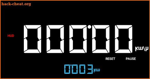 Odometer Tripmeter HUD Head Up Display No Add screenshot