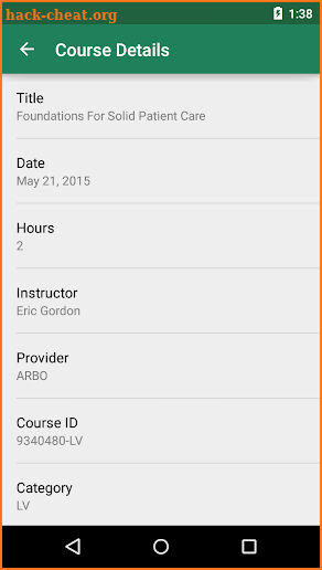 OE TRACKER CE Attendance App screenshot