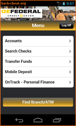 OEFCU Mobile Banking App screenshot