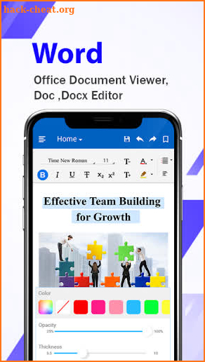 Office document - PDF, Slide, Excel, Word Reader screenshot