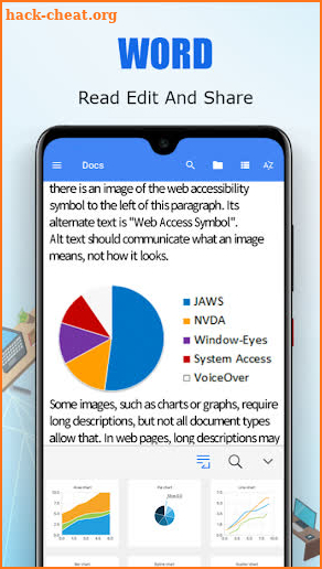 Office Document - Word Office, Word Docx MS File screenshot