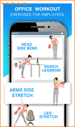 Office Workout - Exercises at Your Office Desk screenshot