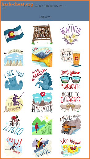 Official Colorado Stickers screenshot