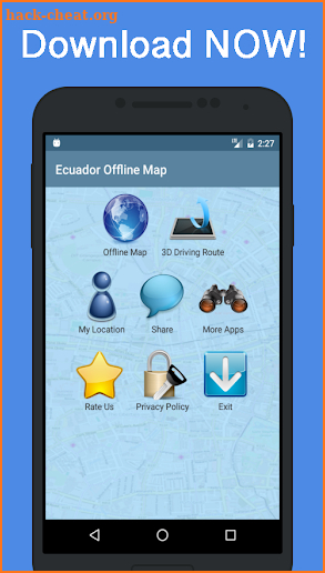 Offline Ecuador Maps - Gps navigation that talks screenshot