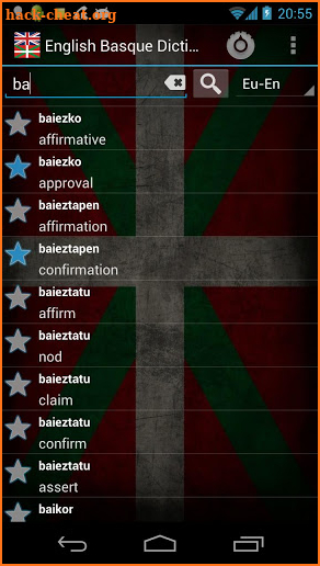Offline English Basque Dict. screenshot